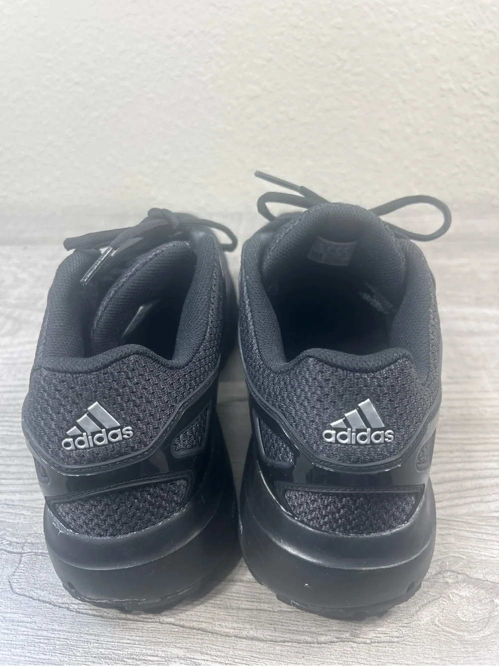 Adidas Cloudfoam AllBlack Running Sneakers Men’s Size 11.5Lightweight Athletics